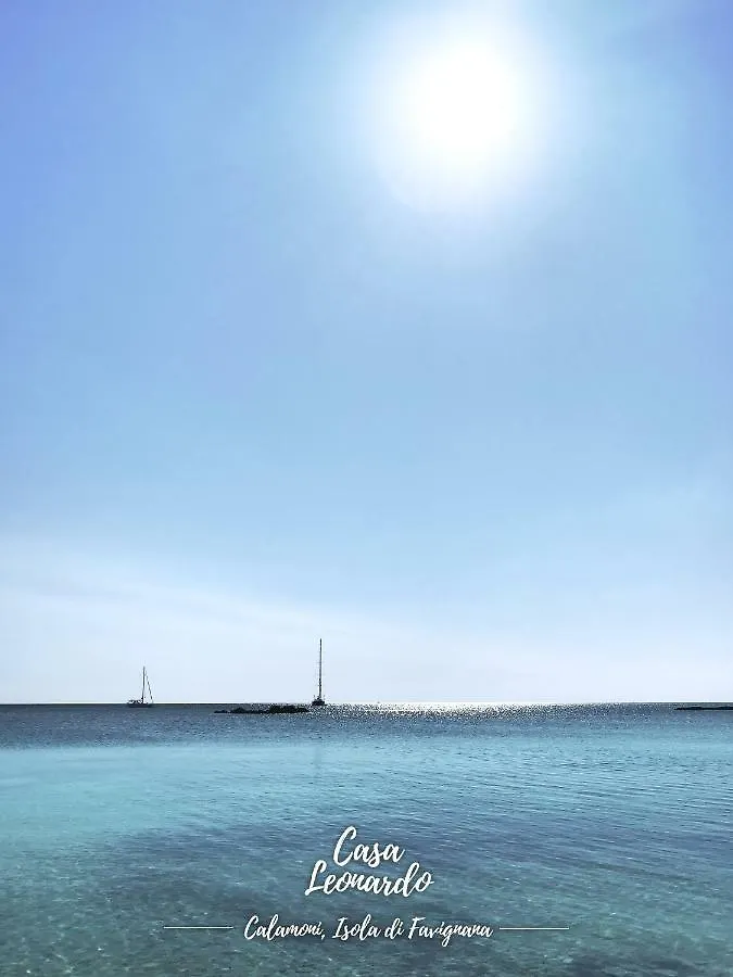 Casa Leonardo Villa Favignana Italy